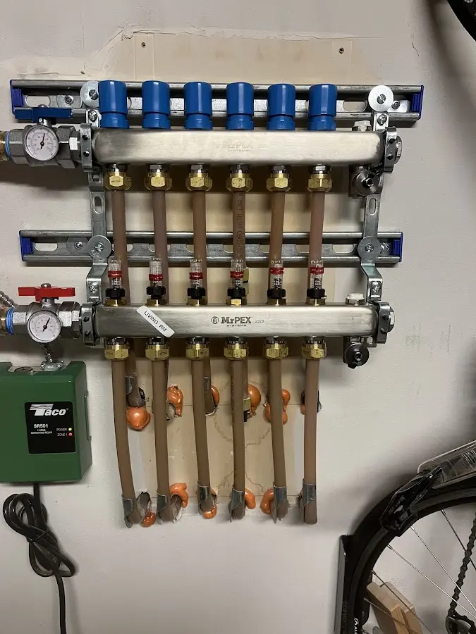 Plumber performing Leak Detection at a residential property in Forest Park